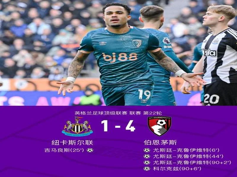 阿斯顿维拉vs伯恩茅斯:达米安-马丁内斯、沃特金斯首发,尤斯廷-克鲁伊维特、塞门约出战